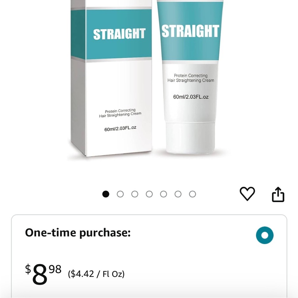 Eelhoe hair straightening cream